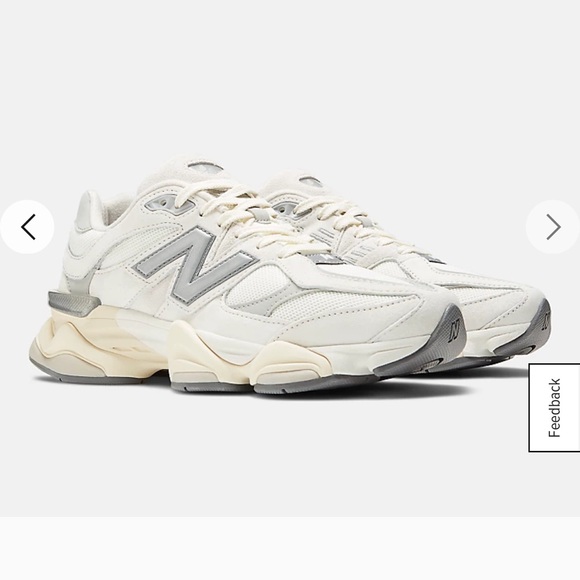 New Balance Shoes - New Balance Cream and Gray Sneakers